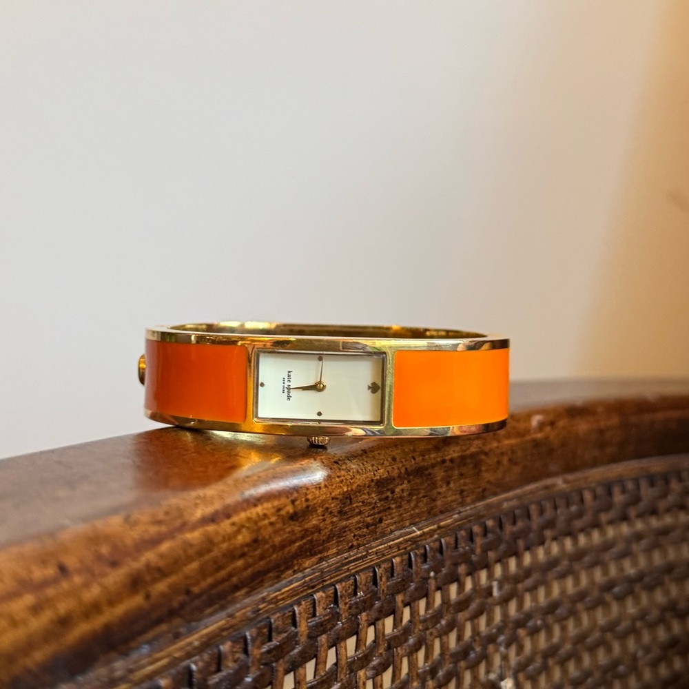 Kate Spade New York Carousel Bangle Watch Mandarine Orange